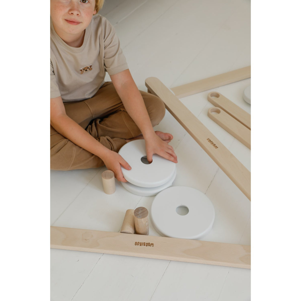 Woobiboo Basic M Woobiboo Balance And Building Sett - 2 In 1 Fun