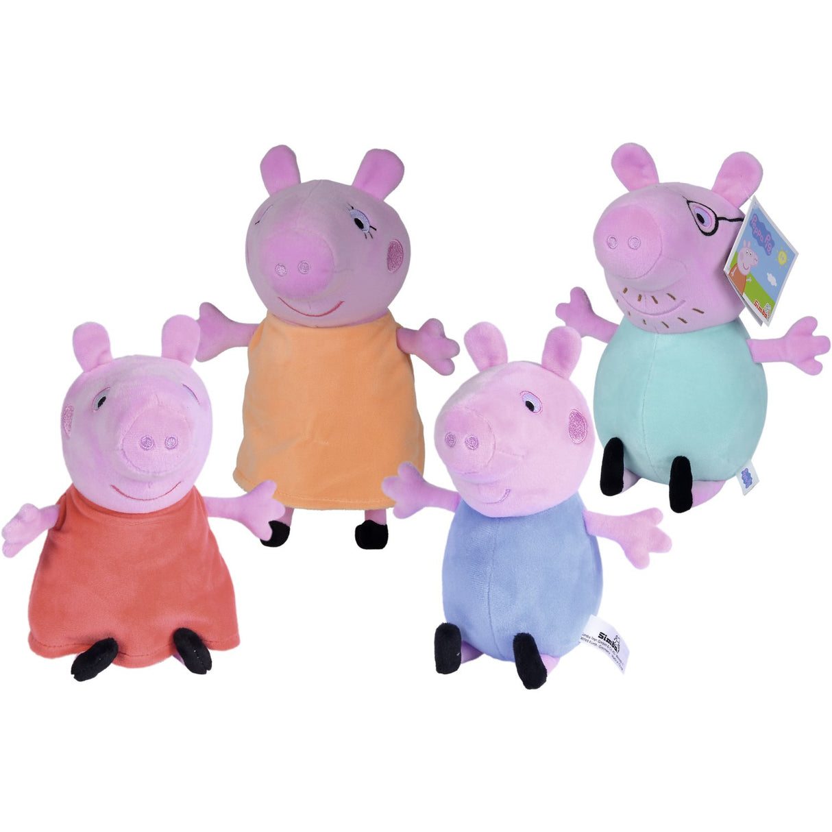 Simba Toys Lillebror Georg Gris Teddybjørn