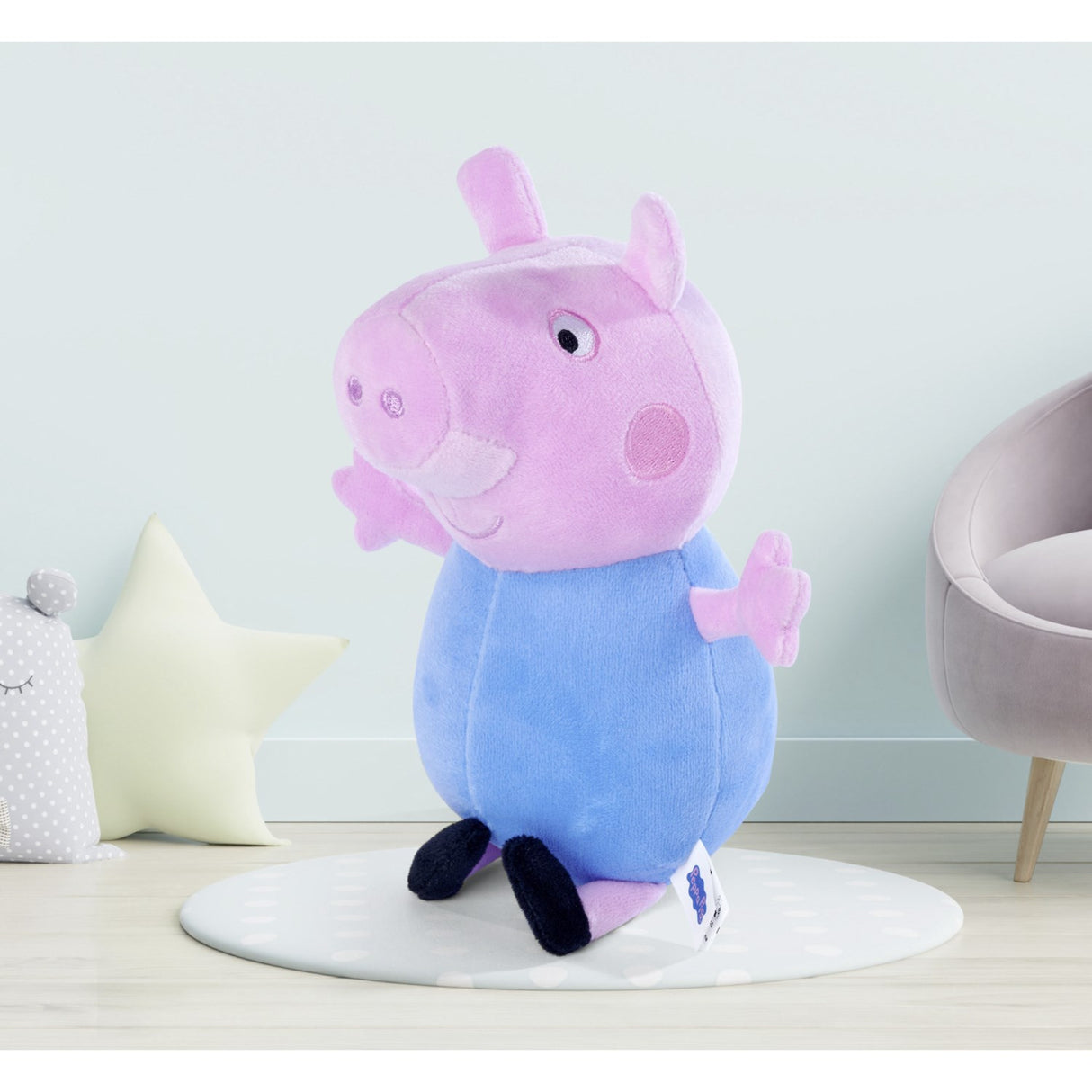 Simba Toys Lillebror Georg Gris Teddybjørn