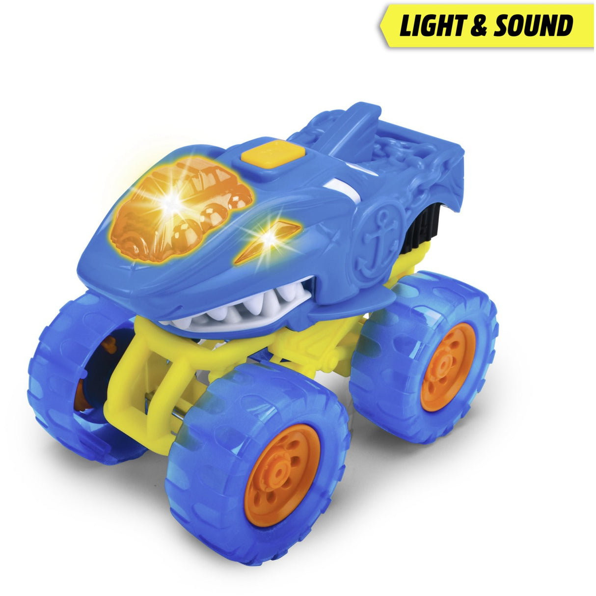 Dickie Toys Monster Ranger Haj Bil Med Anhænger