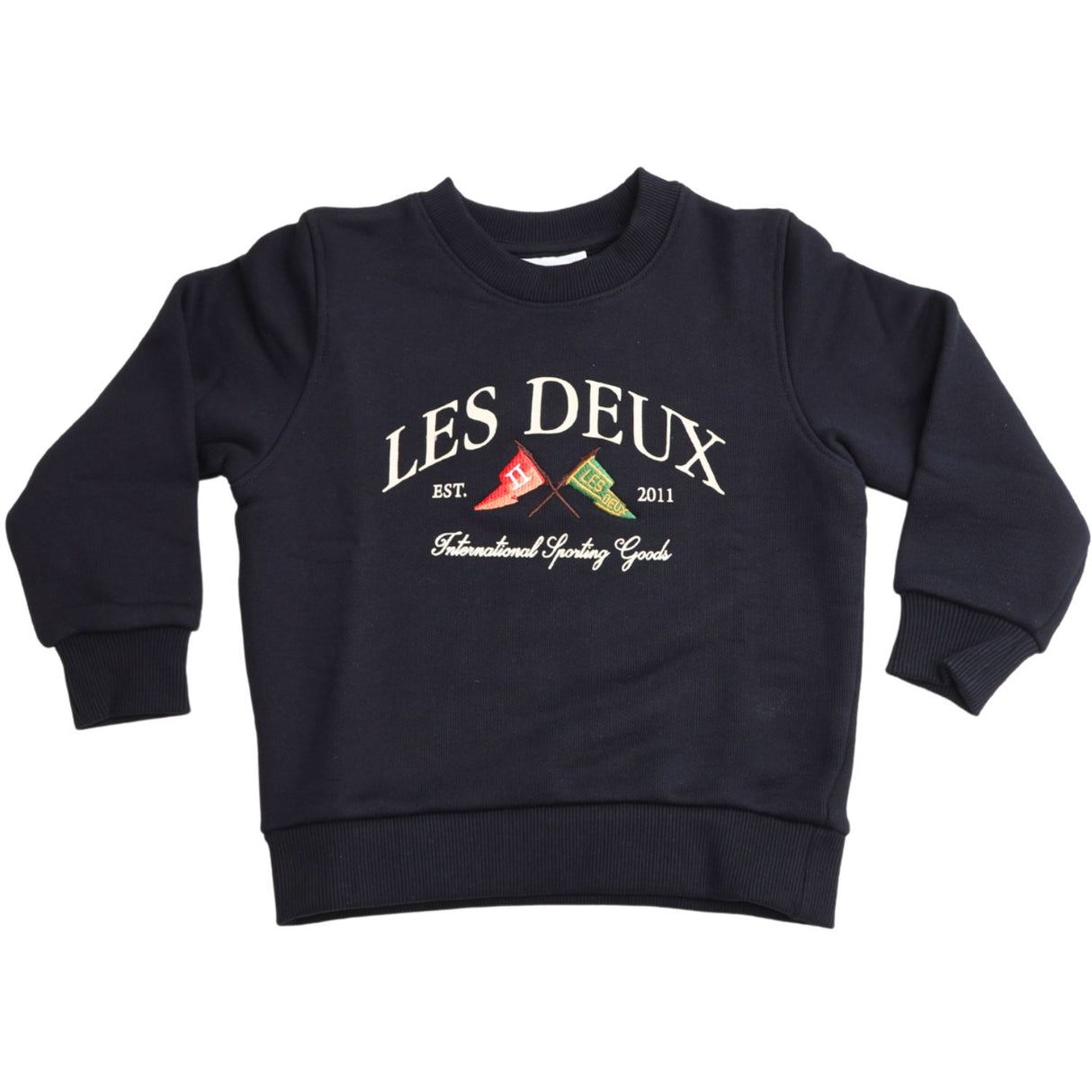 Les Deux Kids Black Ivy League Collegegenser