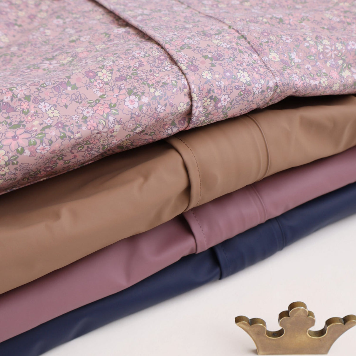 Wheat Powder Flower Meadow Regntøy Ollo Jakke