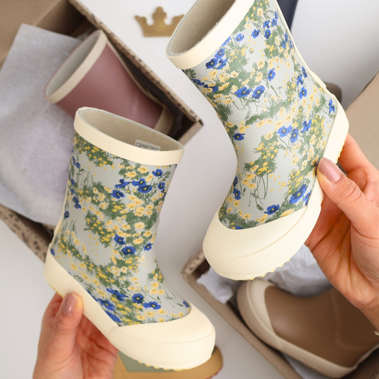 Wheat Meadow Lake Rubber Støvler Muddy