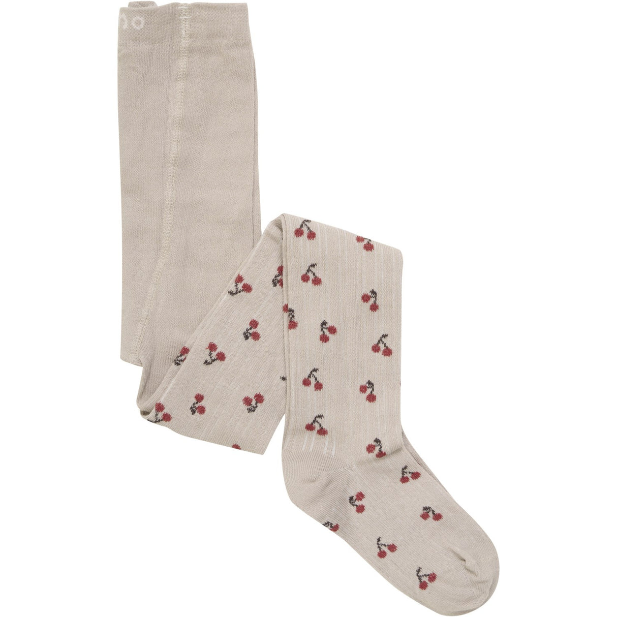 Minymo Light Taupe Strømpebukser Med Pattern 2-Pakning