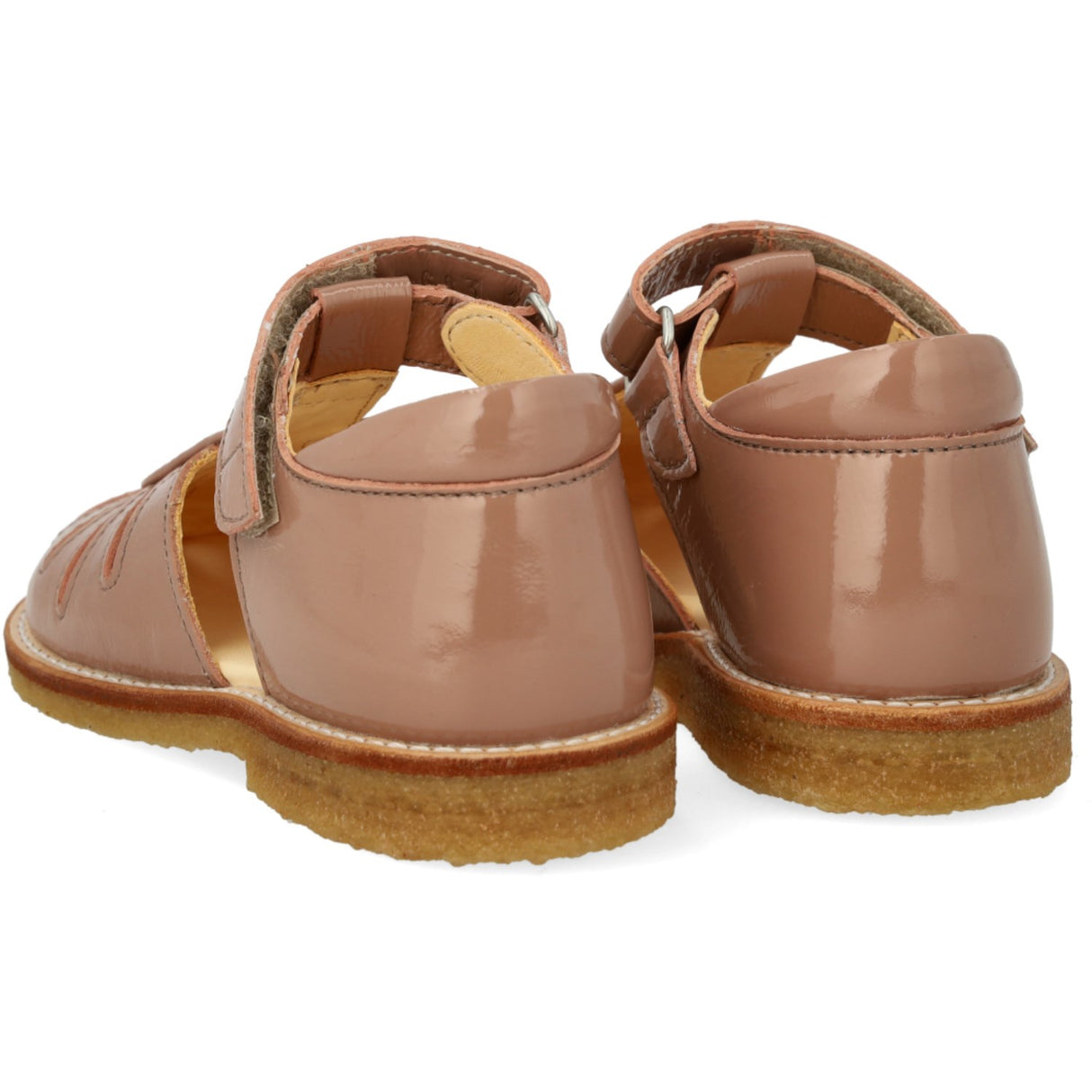 Angulus Clay/Clay Glittersandal med Dråpedetalj i Glitrende Glitter