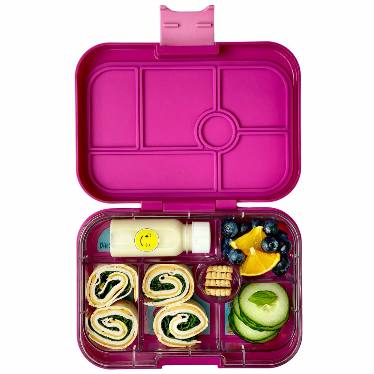 Yumbox Malibu Purple / Mermaid Tray Original 6 Rum Matboks
