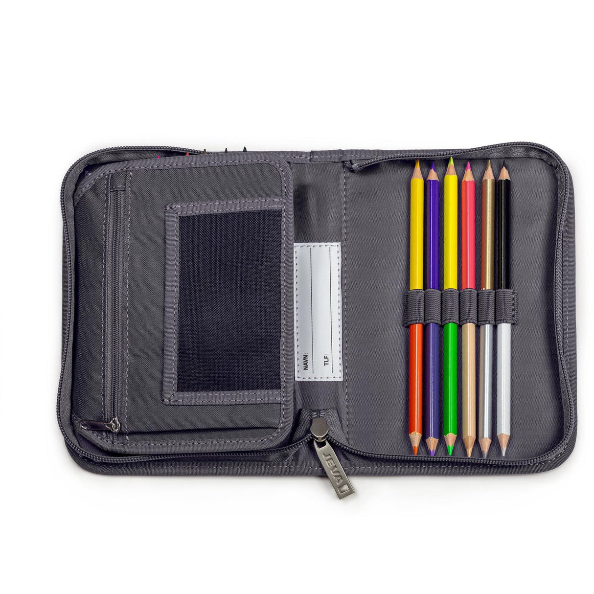 JEVA Football Pennal Med Fyld Onezip 8869