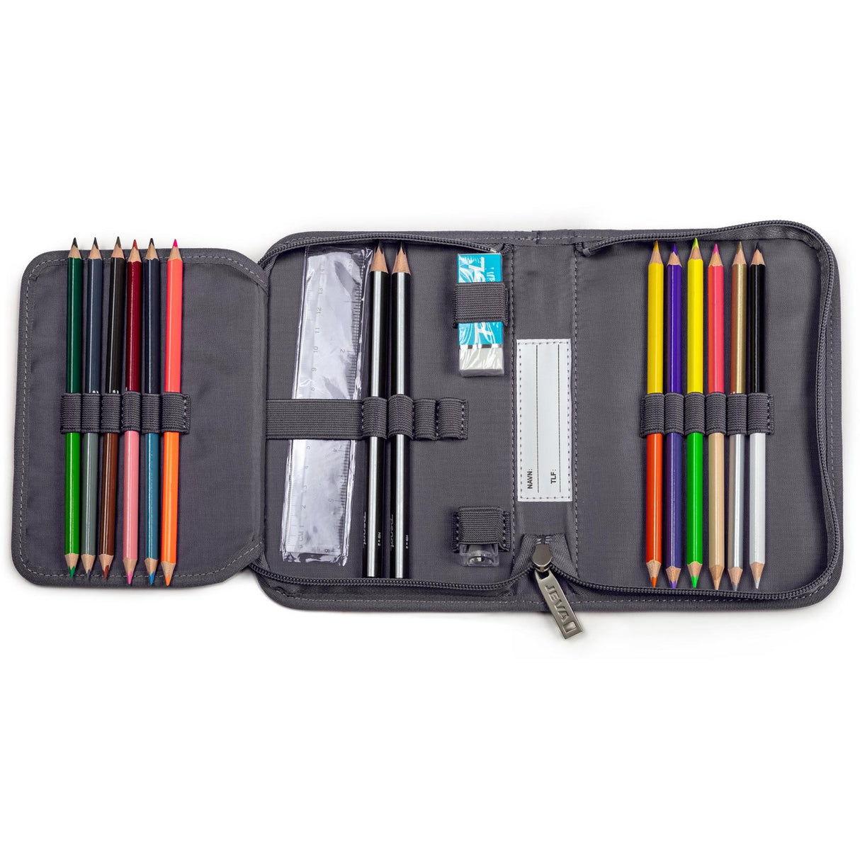 JEVA Football Pennal Med Fyld Onezip 8869