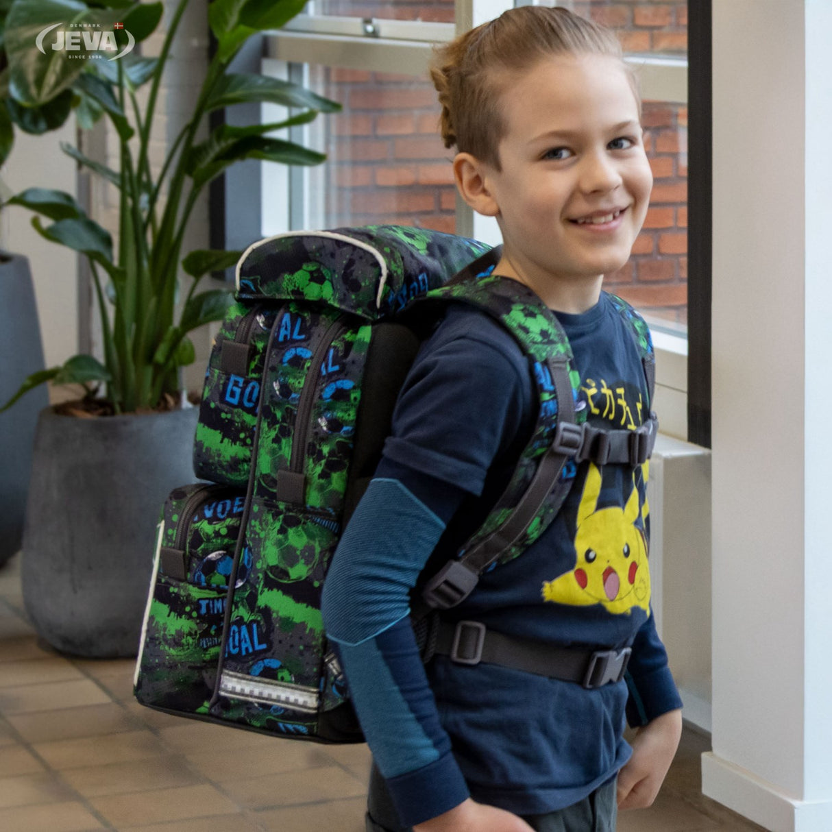 JEVA Football Skolesekk Beginners 313