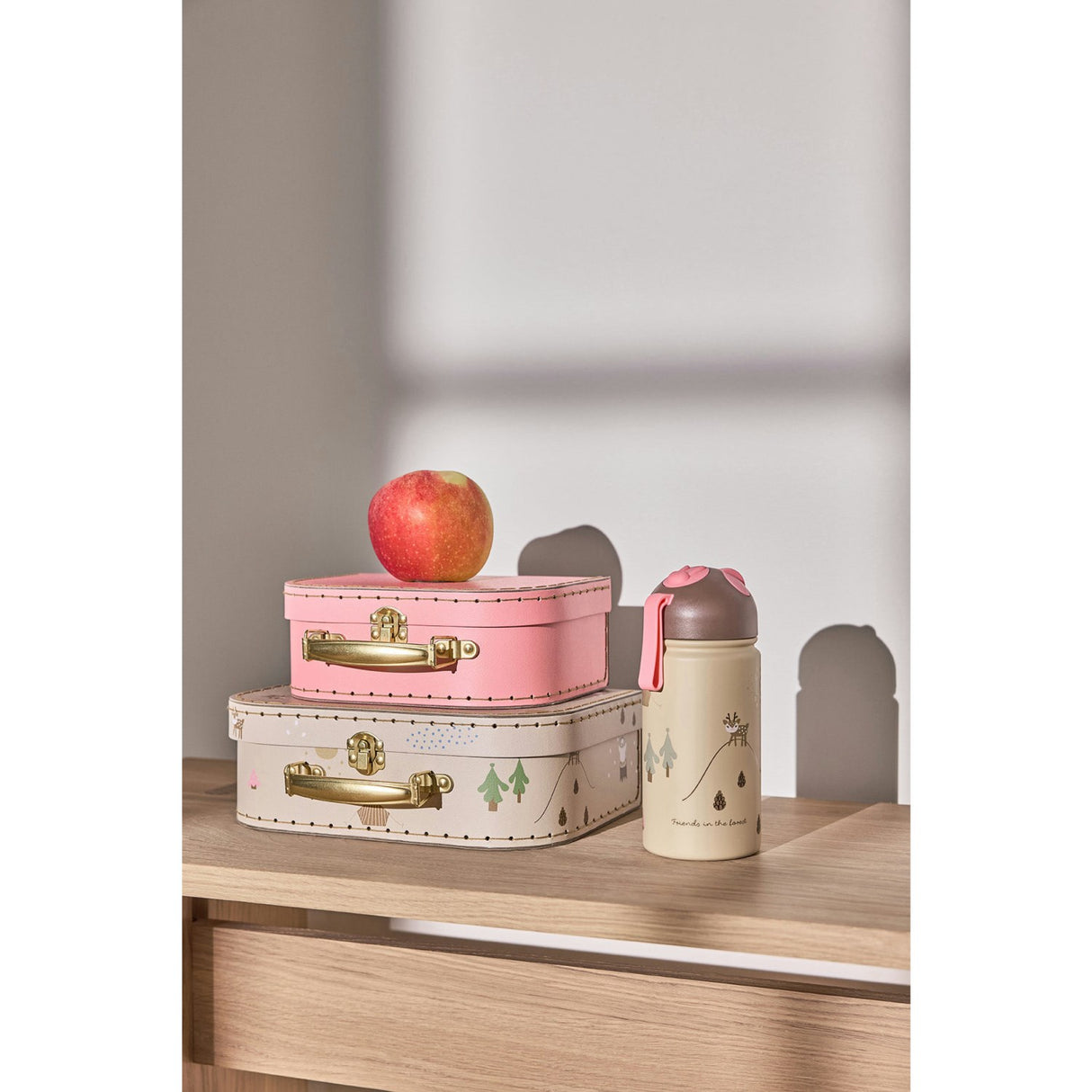 OYOY Friends In The Forest Deer & Duck Mini Koffert 2-Pakning