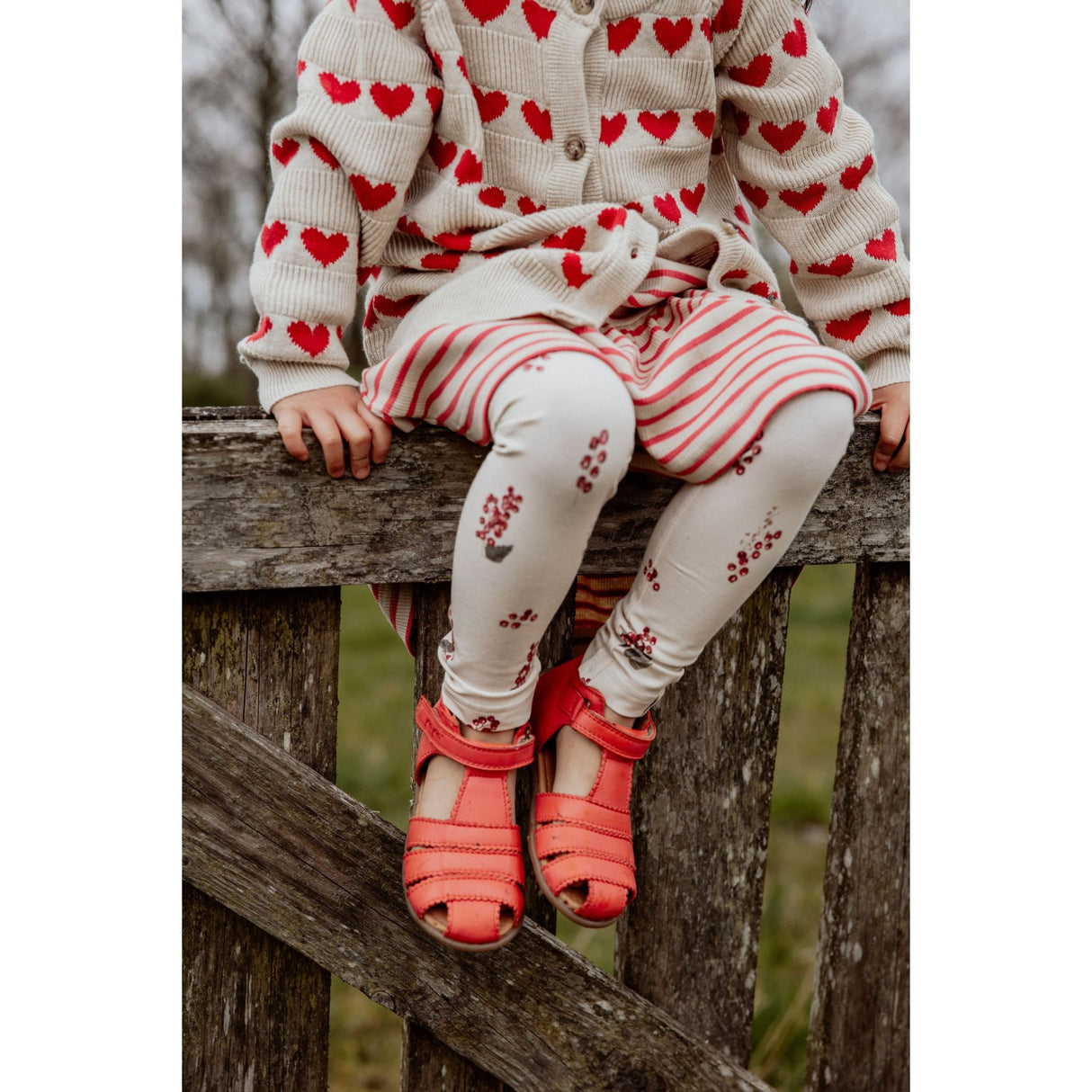 Petit Piao Berry Leggings Printed