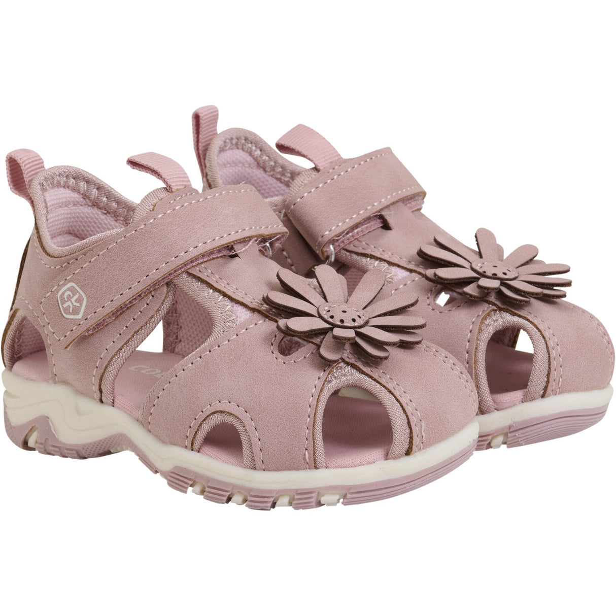 Color Kids Woodrose Baby Sandaler m. Borrelås Stropp