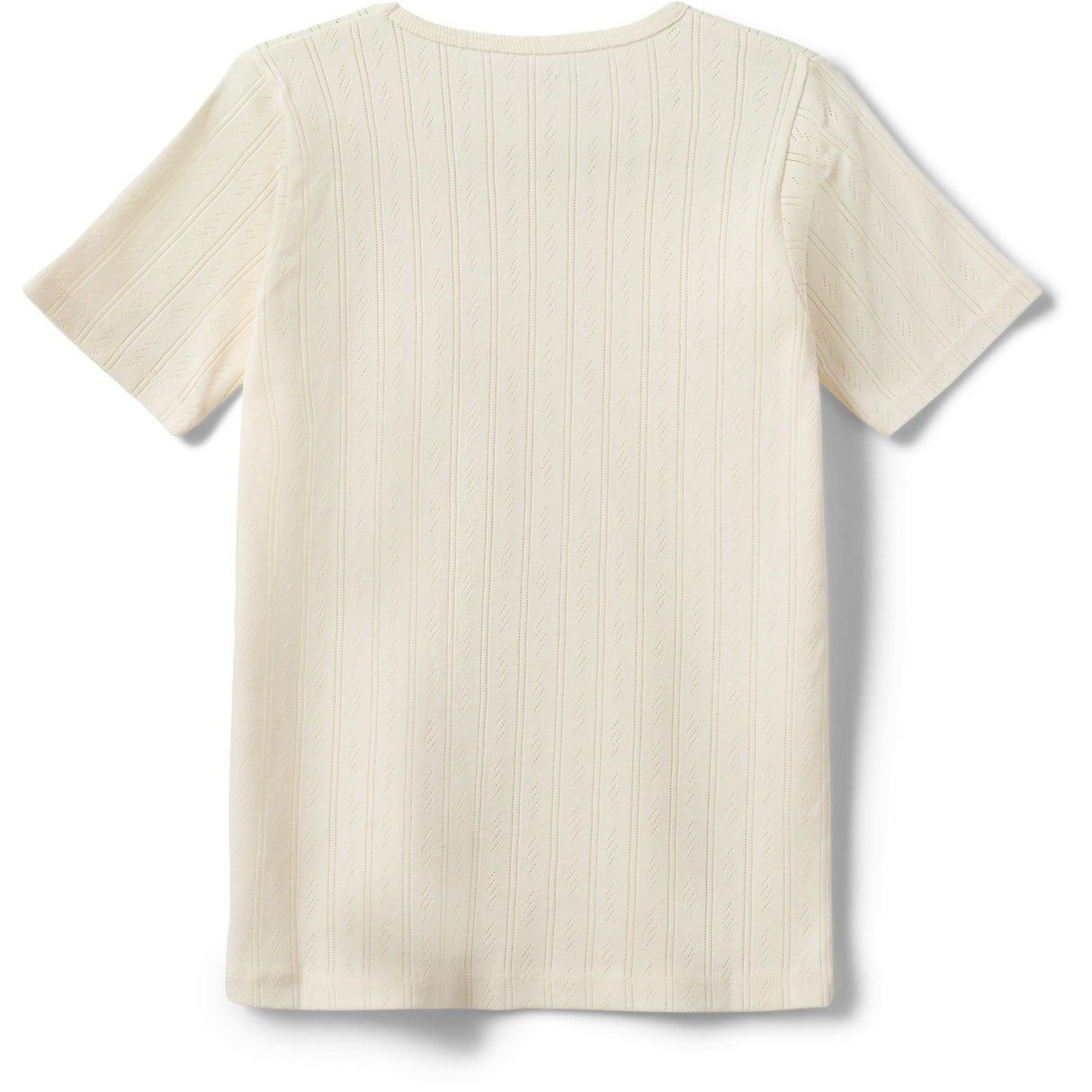Sofie Schnoor Off White Pipersy Pointelle T-Skjorte