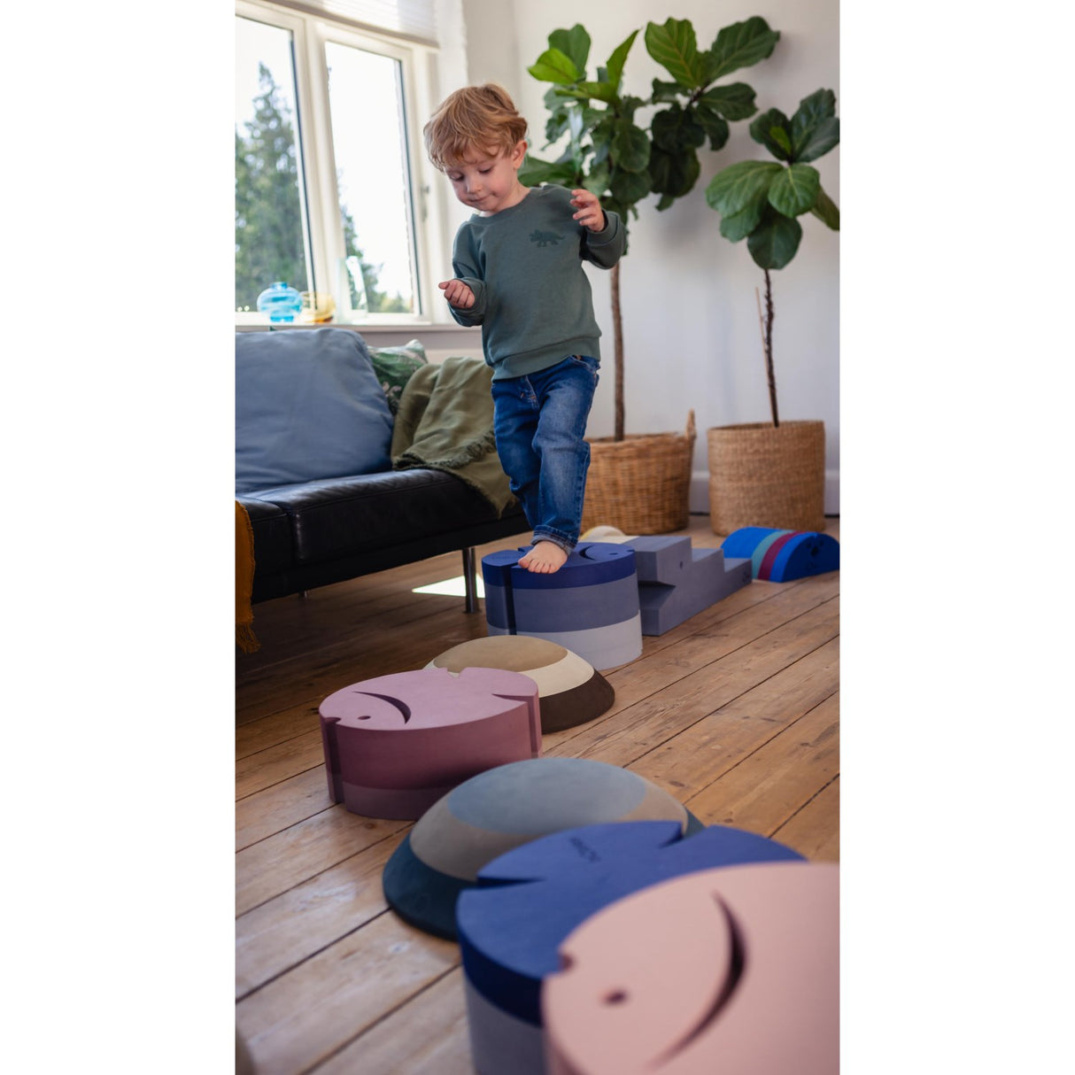 bObles Cloudy Blue Fisk