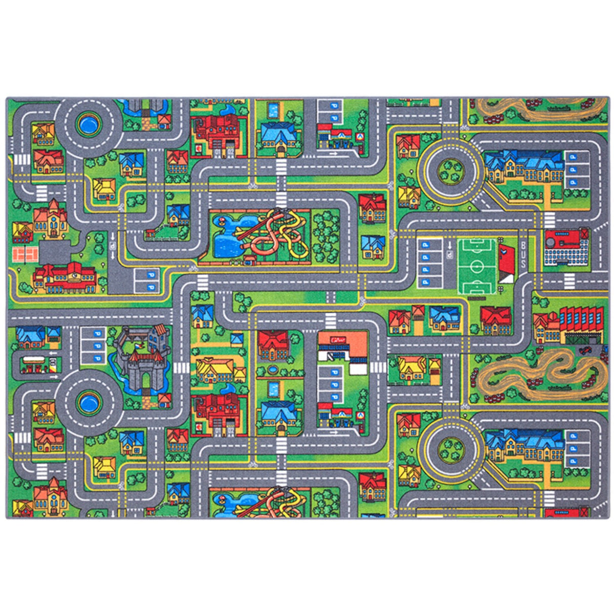 Rebel Roads City Life Teppe - 140 X 200 Cm