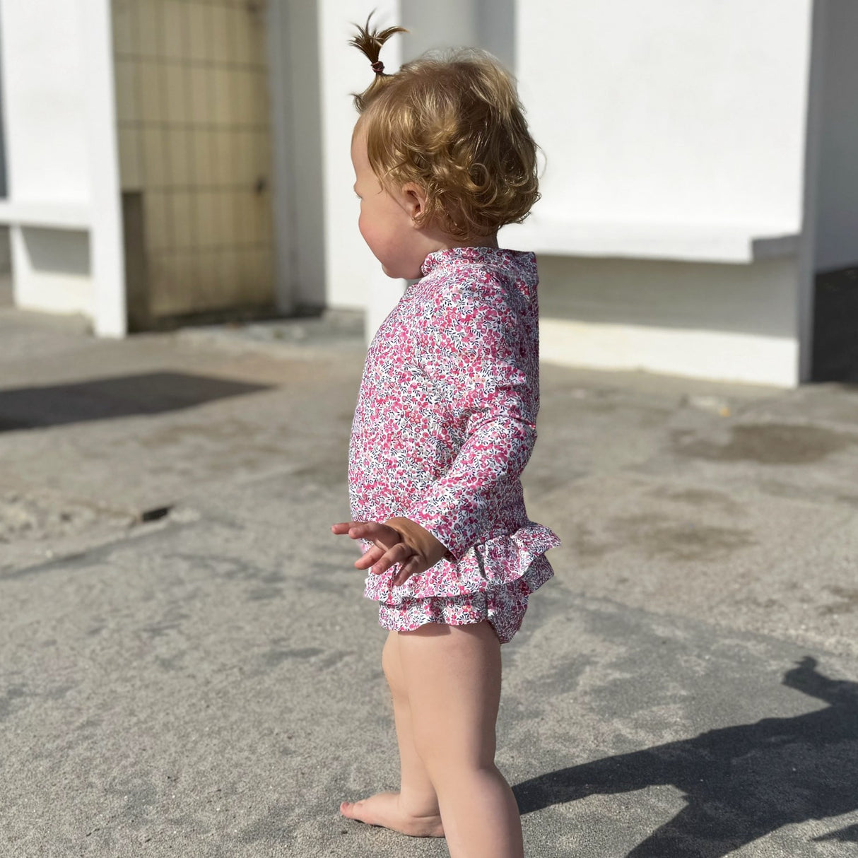 Petit Crabe Wiltshire Bud Ida Swim Nappy - Made Med Liberty© Stoff