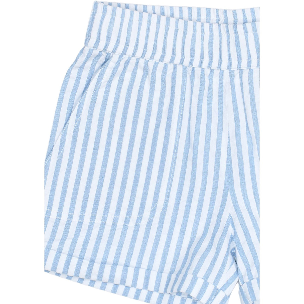 THE NEW Siblings X Luksusbaby Blue Fog Striped Ojo Shorts