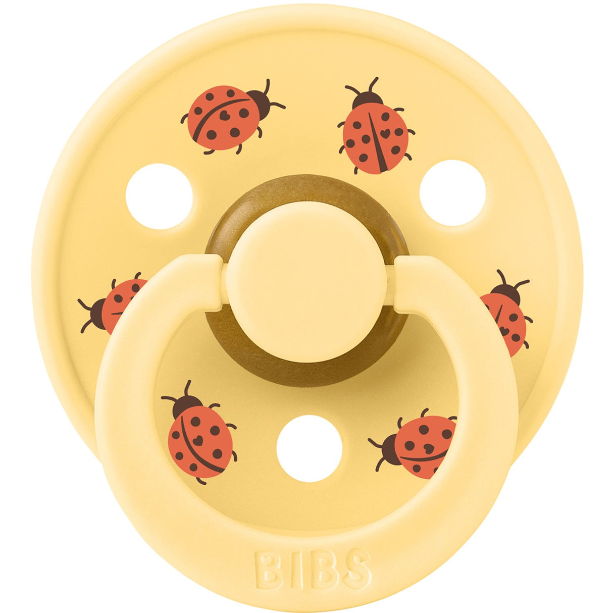 Bibs Pale Butter Smokk Studio Colour Ladybug Friends Latex