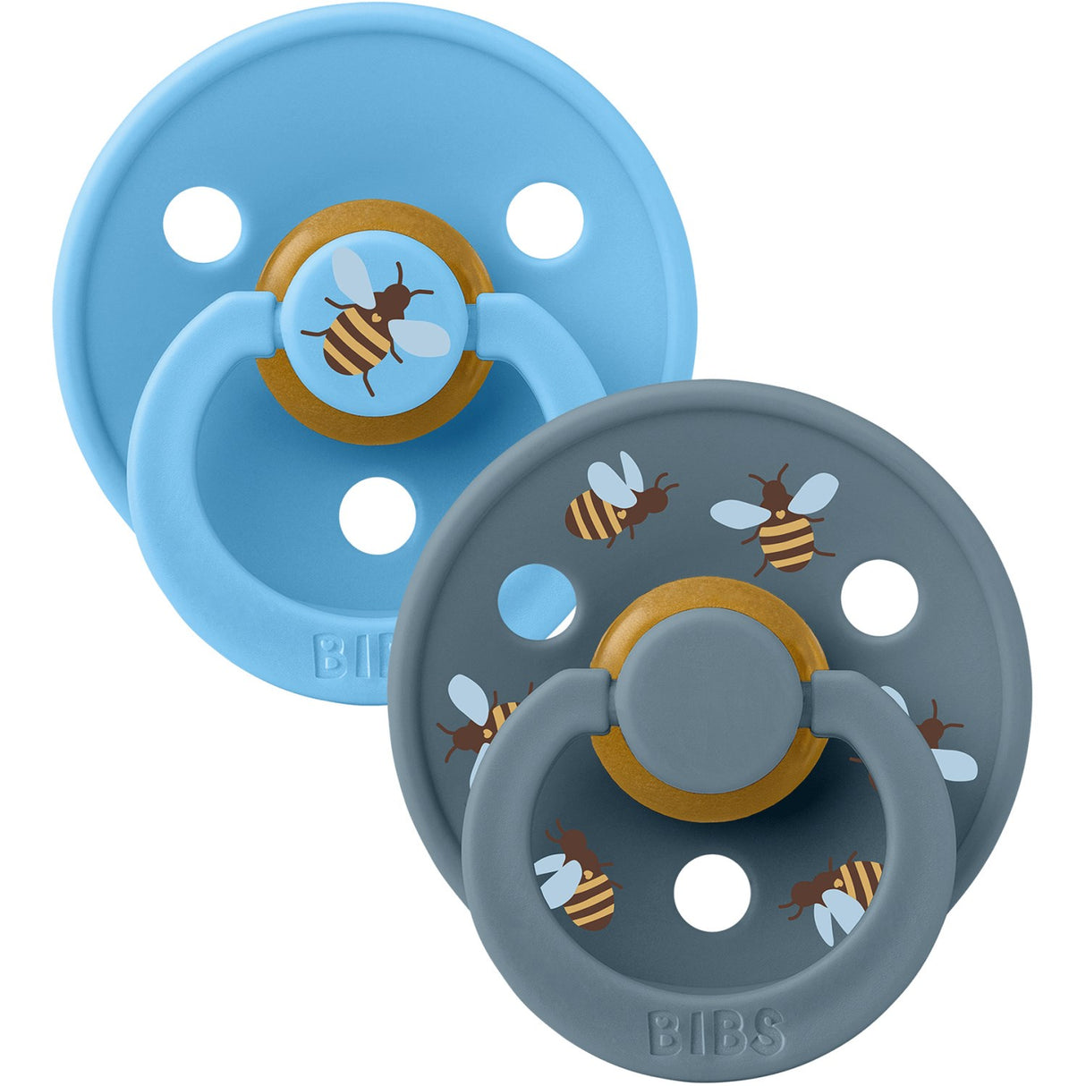 Bibs Breeze Mix Smokk Studio Colour Bumblebee Latex 2-Pakning