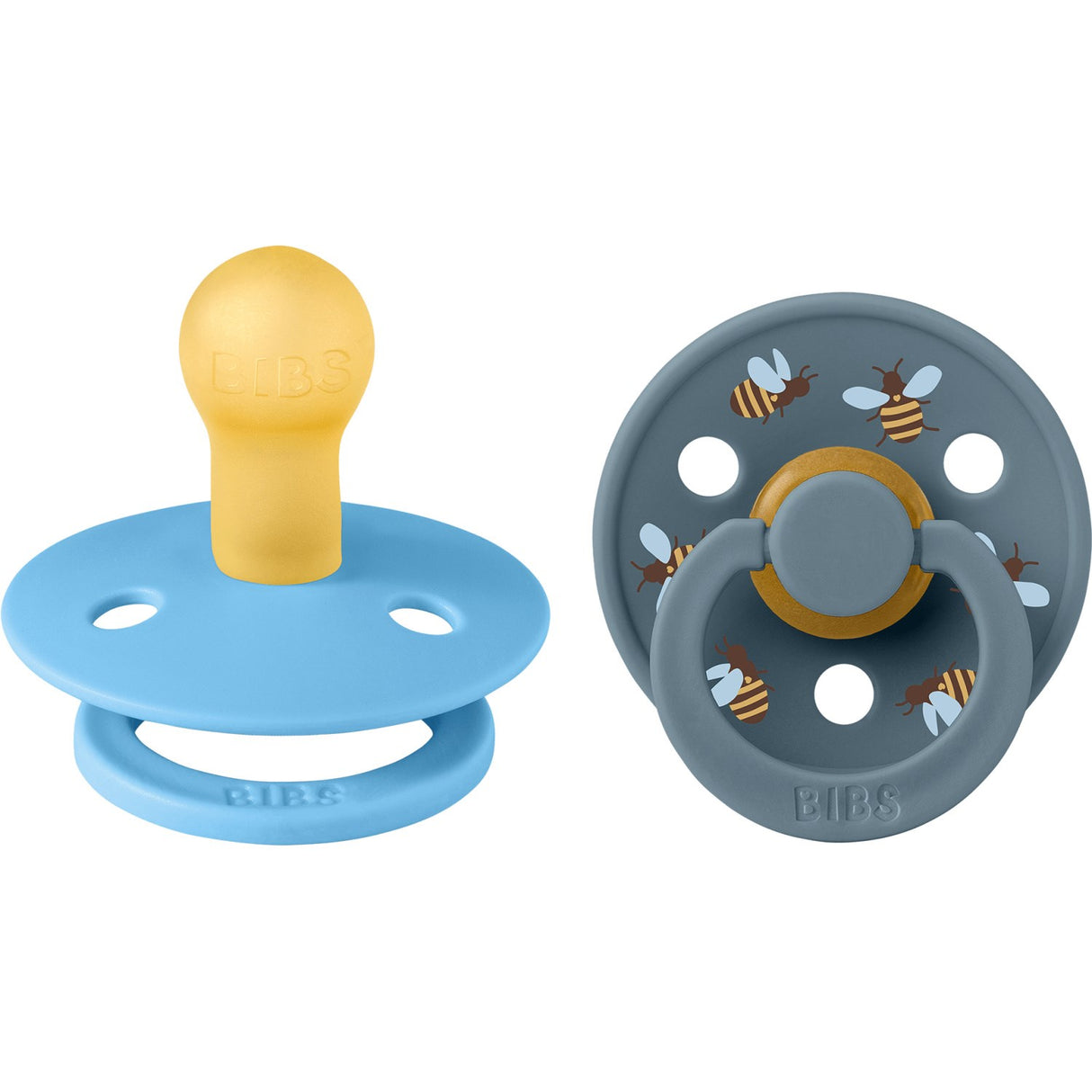 Bibs Breeze Mix Smokk Studio Colour Bumblebee Latex 2-Pakning