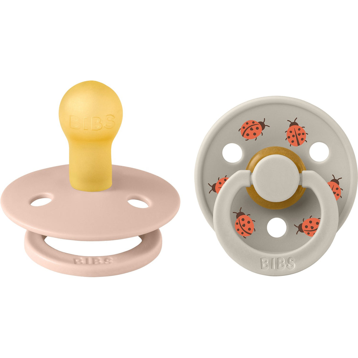 Bibs Blush Mix Smokk Studio Colour Ladybug Latex 2-Pakning