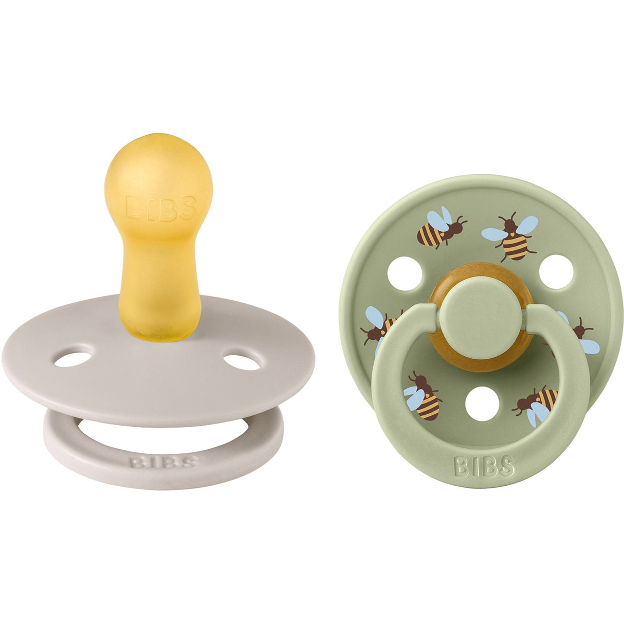 Bibs Mushroom Mix Smokk Studio Colour Bumblebee Latex 2-Pakning