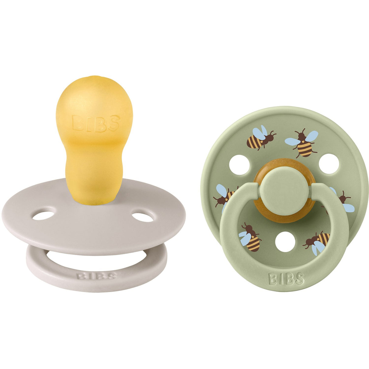 Bibs Mushroom Mix Smokk Studio Colour Bumblebee Latex 2-Pakning