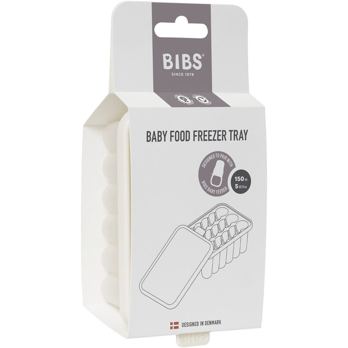 Bibs Ivory Baby Food Freezer Tray