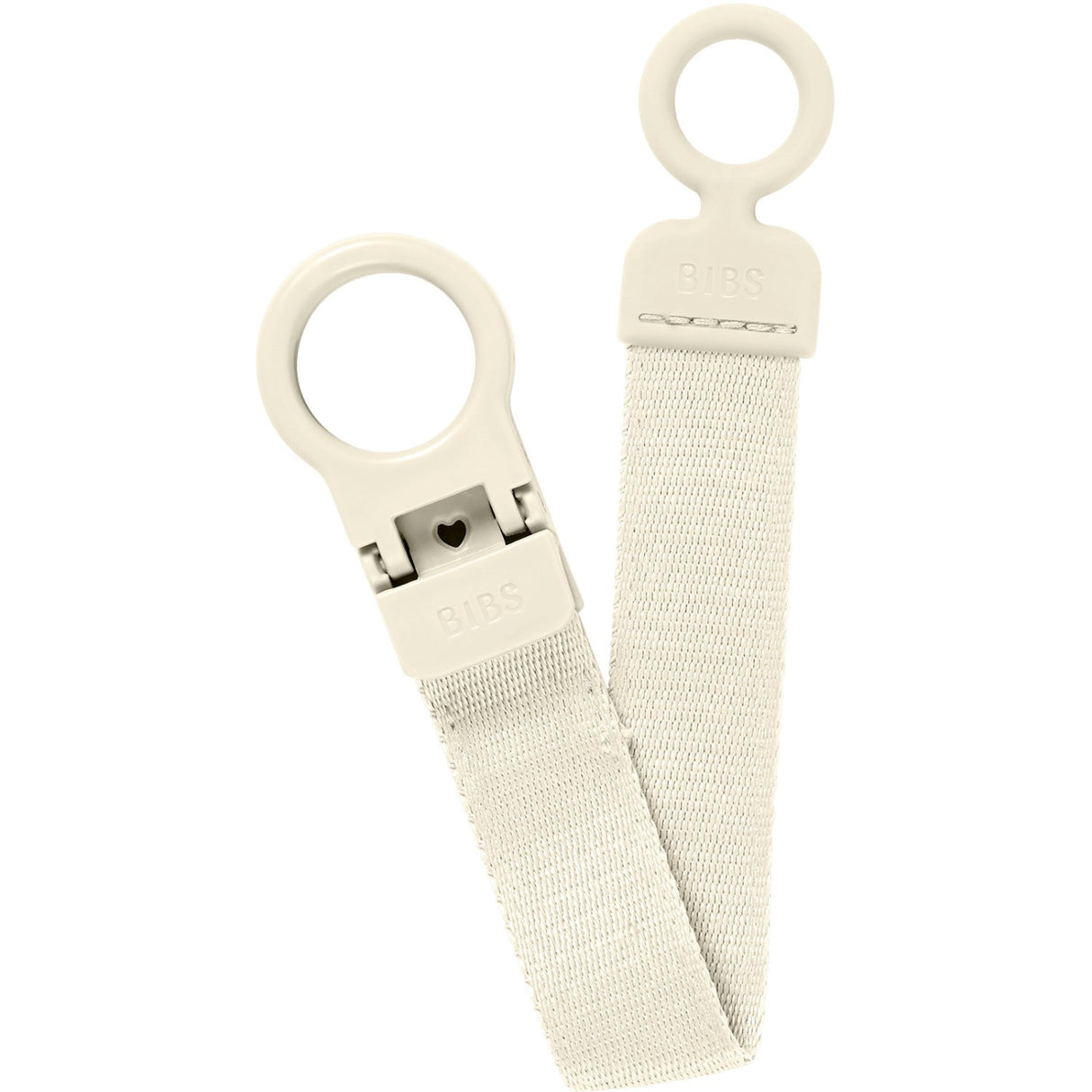 Bibs Ivory Smokk Clip Loop