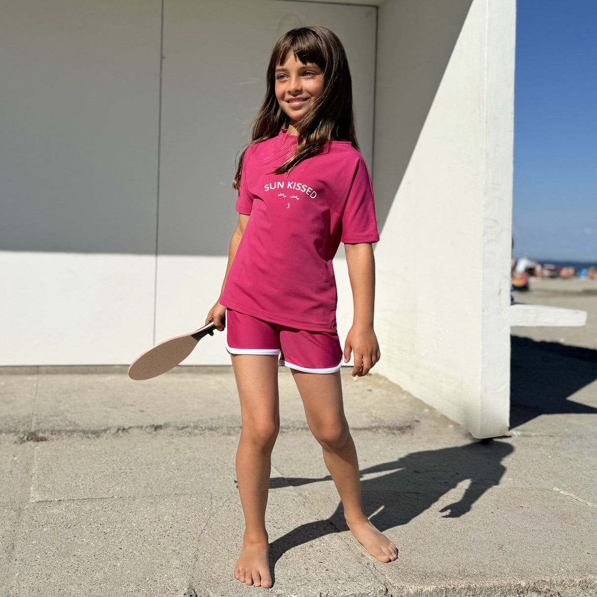 Petit Crabe Mulberry Luna Sunkissed Uv-Swim T-shirt S/S