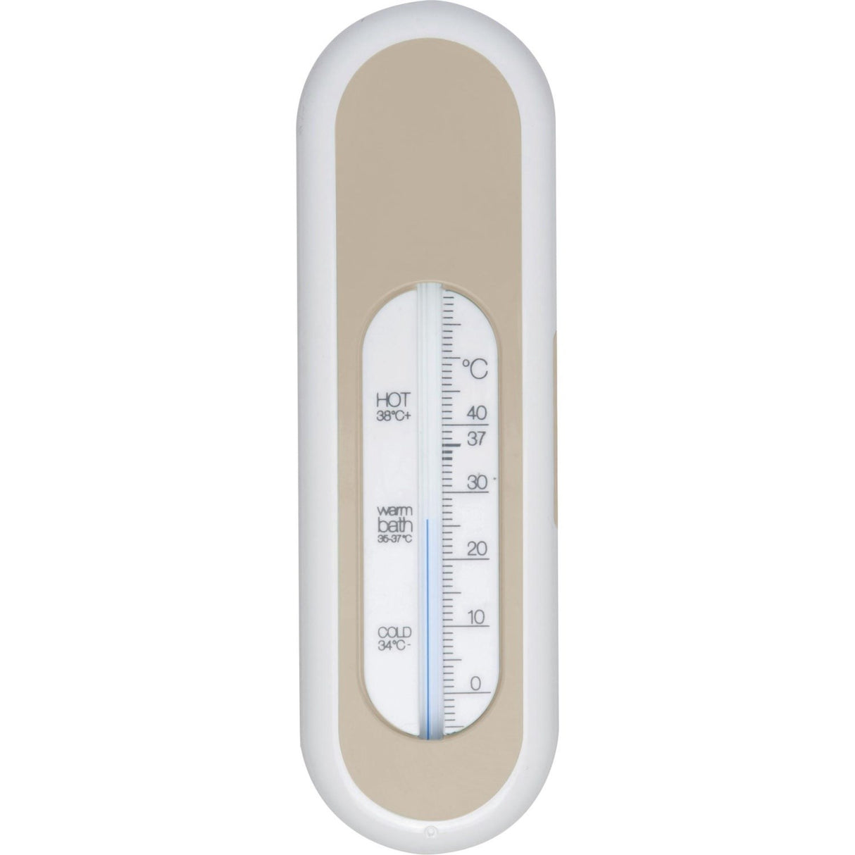 BabyDan Taupe Bebejou Badetermometer