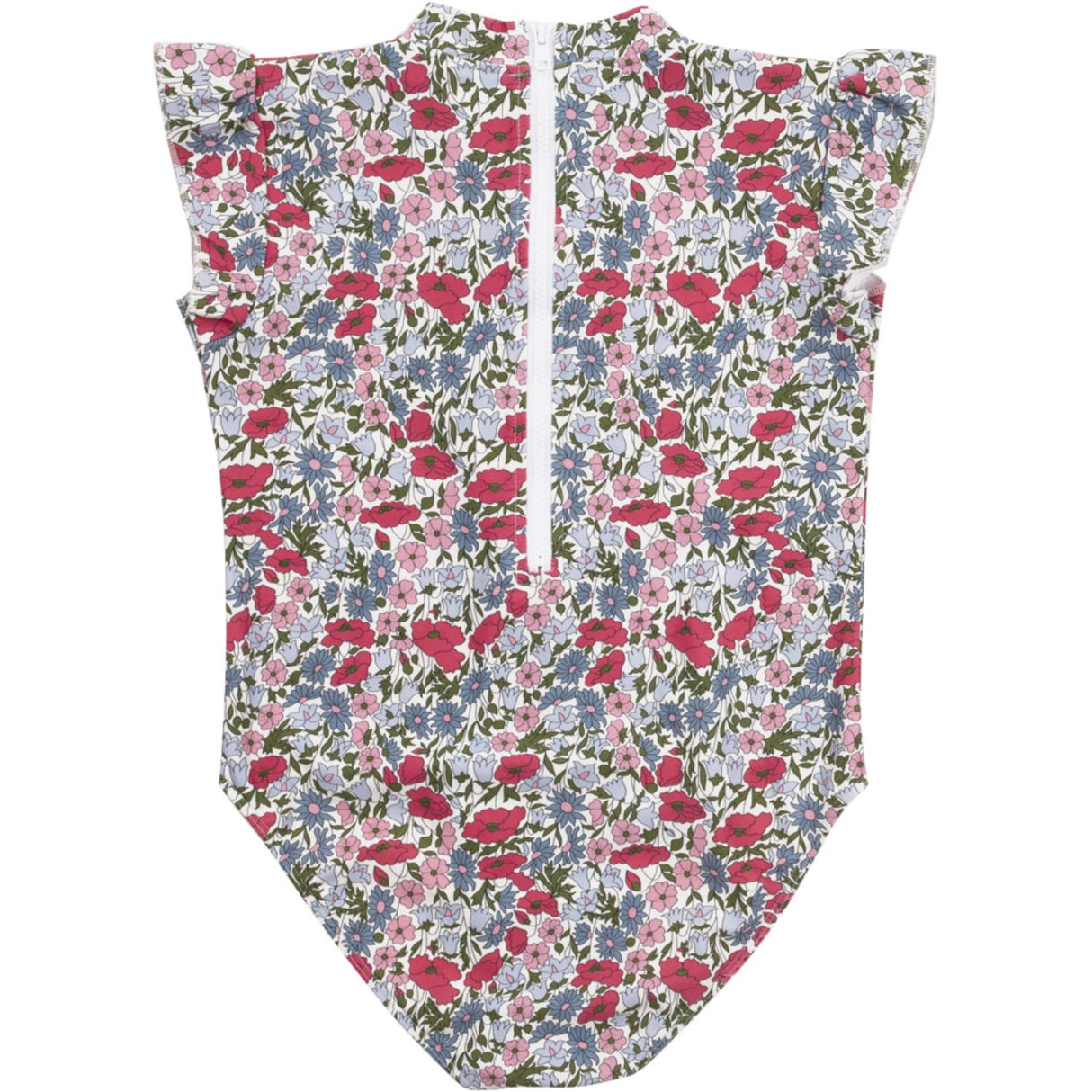 Petit Crabe Poppy & Daisy P Beaa Badedrakt S/S - Med Liberty Fabrics