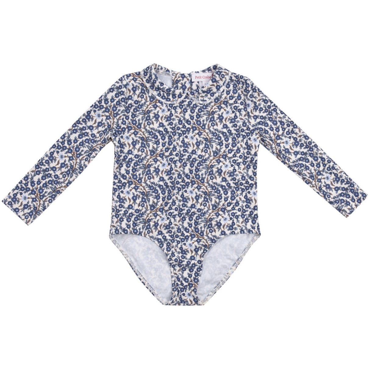 Petit Crabe Empress B Peeter Pan Halsbånd Badedrakt L/S - Made Med Liberty© Stoff
