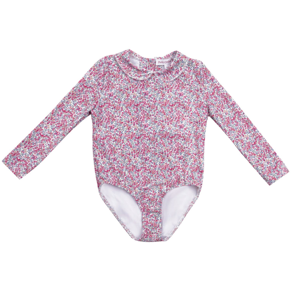 Petit Crabe Wiltshire Bud Peeter Pan Halsbånd Badedrakt L/S - Med Liberty© Stoff