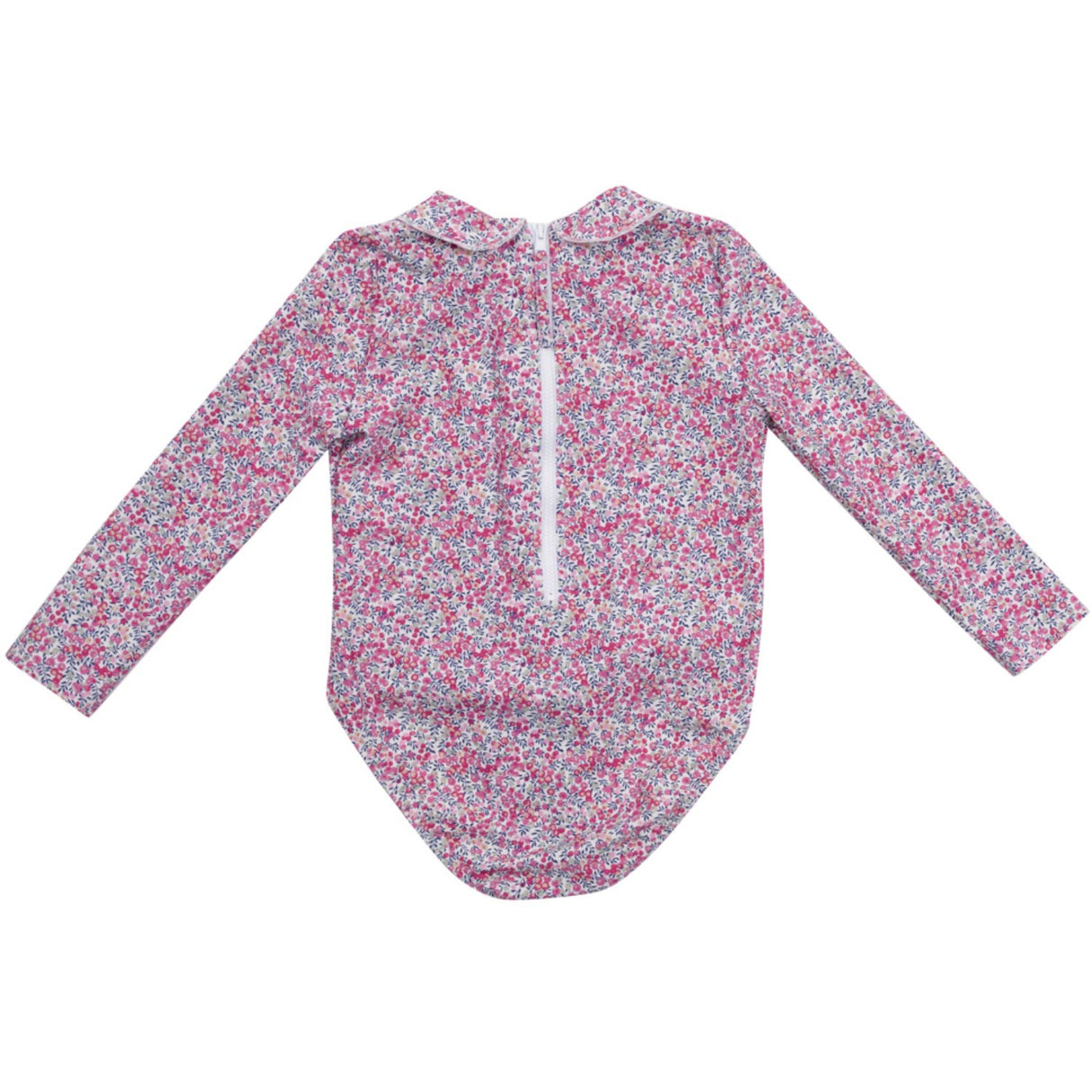 Petit Crabe Wiltshire Bud Peeter Pan Halsbånd Badedrakt L/S - Med Liberty© Stoff