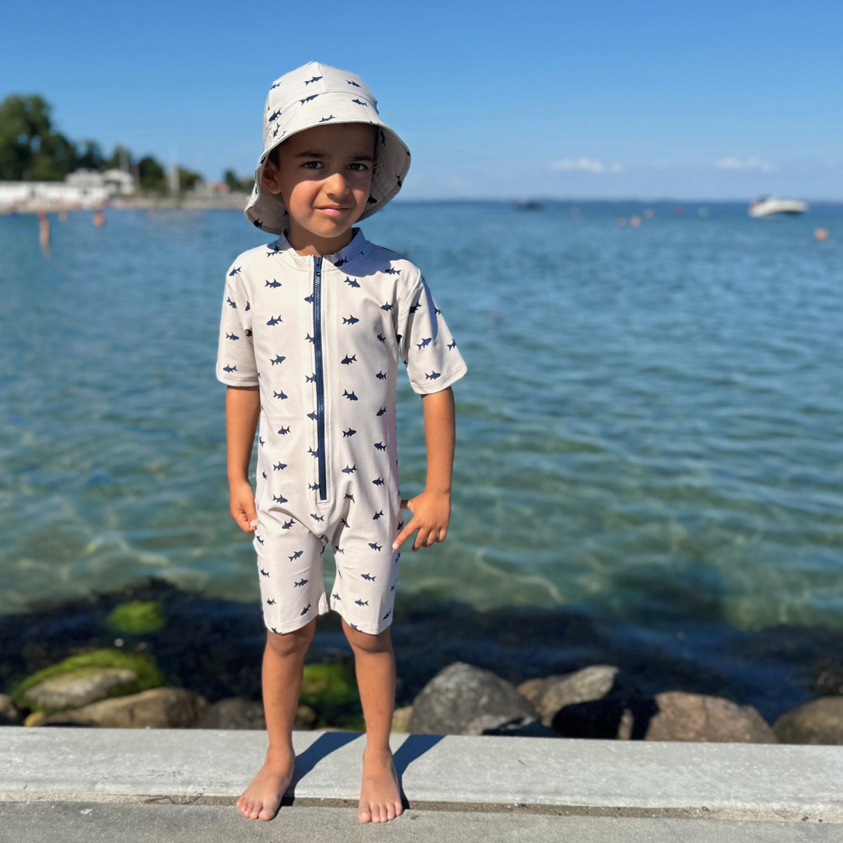 Petit Crabe Sand Fish Natsu Sunsuit S/S