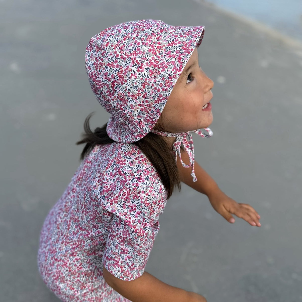 Petit Crabe Wiltshire Bud Natsu Sunsuit S/S - Made Med Liberty© Stoff