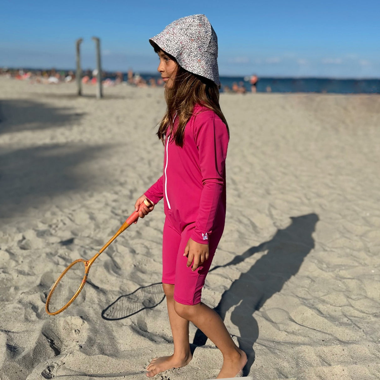 Petit Crabe Mulberry Combi Sunsuit