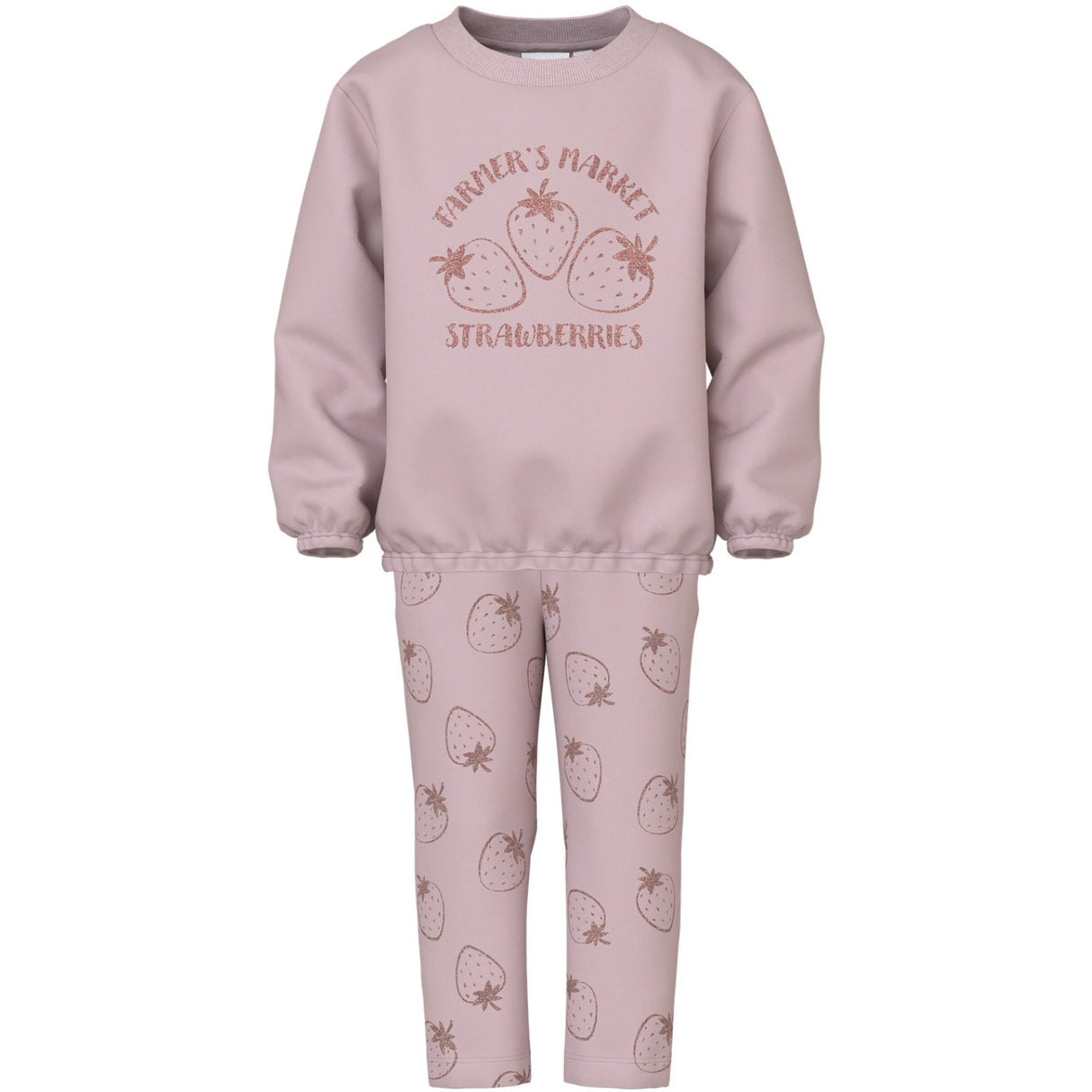 Name It Burnished Lilac Nmfviluba Ls Nreg Sweat Sett Unb