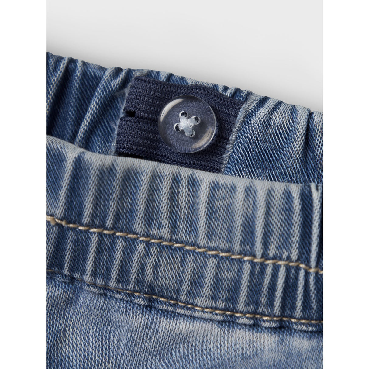 Name It Medium Blue Denim Nbfrose R Frill Jeans 1550-To Noos