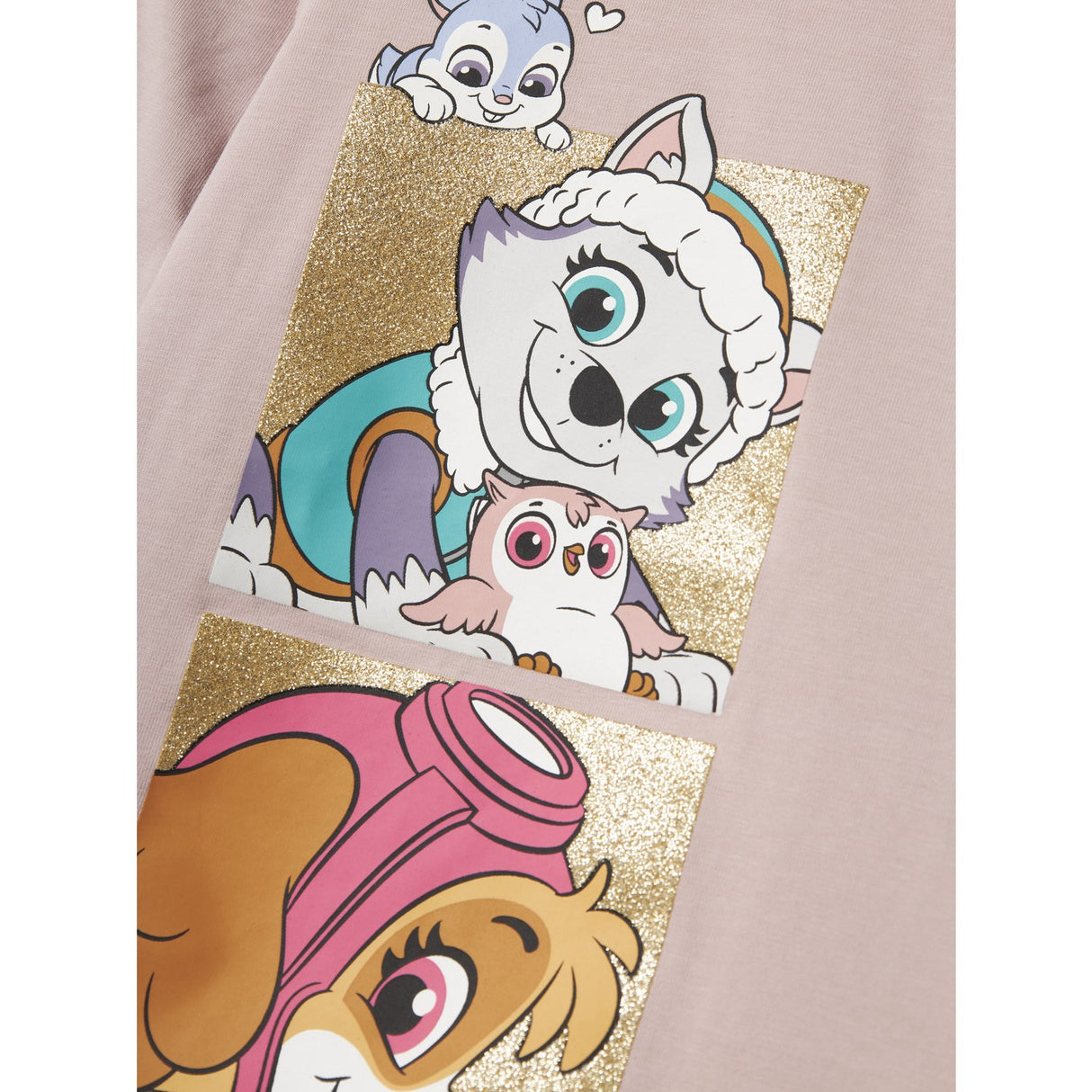 Name It Burnished Lilac Nmfjoana Paw Ls Topp Box Noos Cplg