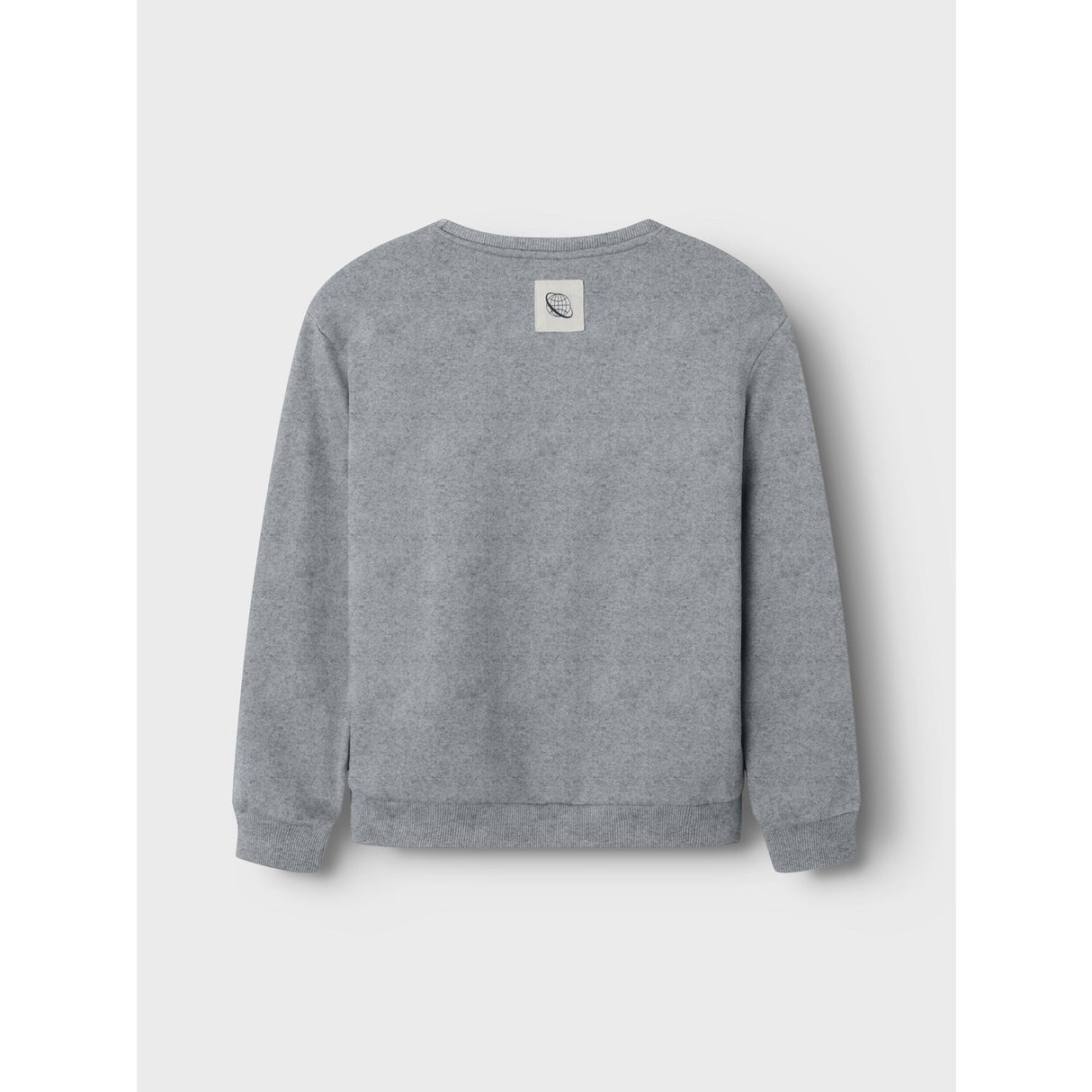 Name It Grey Melange Nkmnello Ls Nreg Swe Bru Pb
