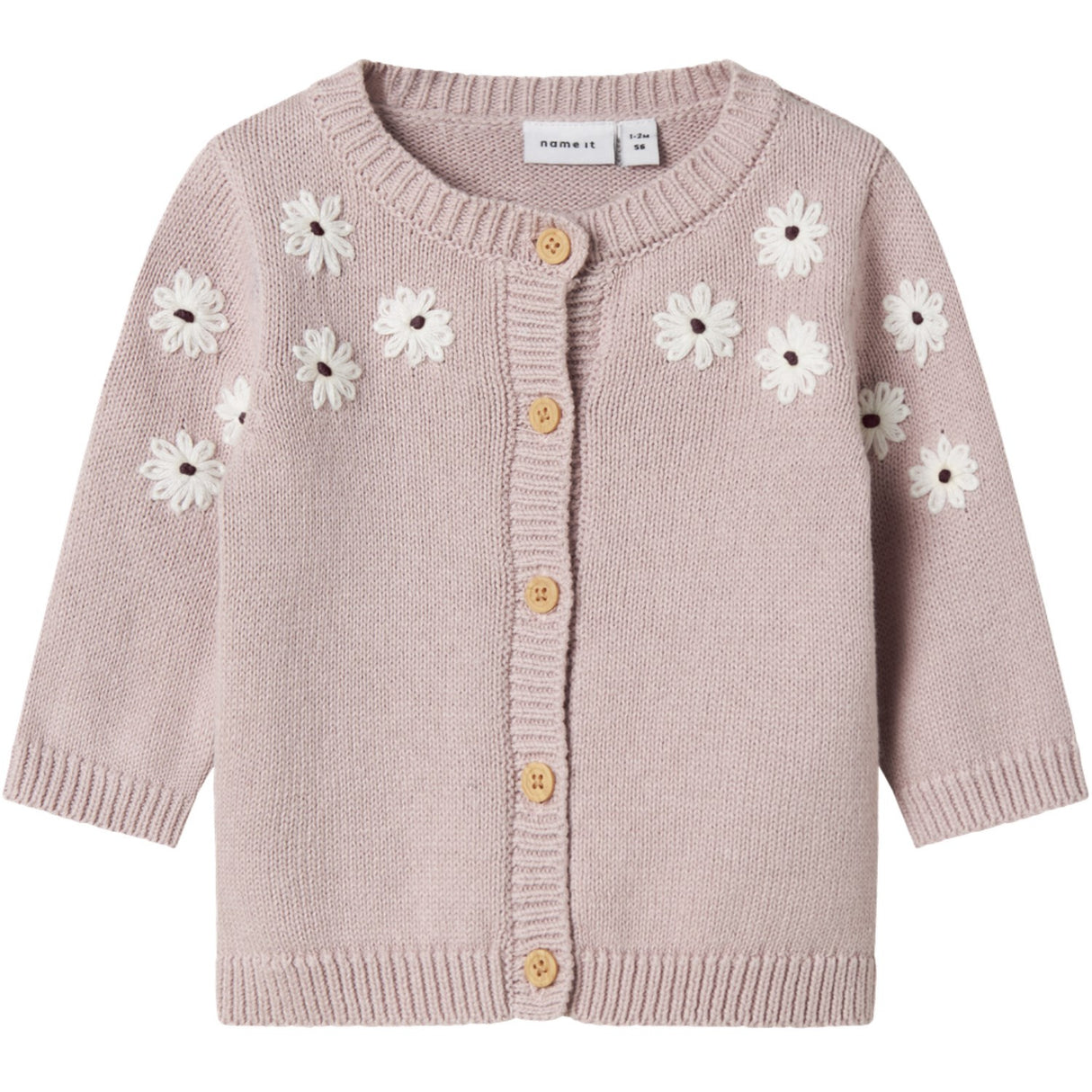 Name It Burnished Lilac Nbflaisy Ls Strikk Card