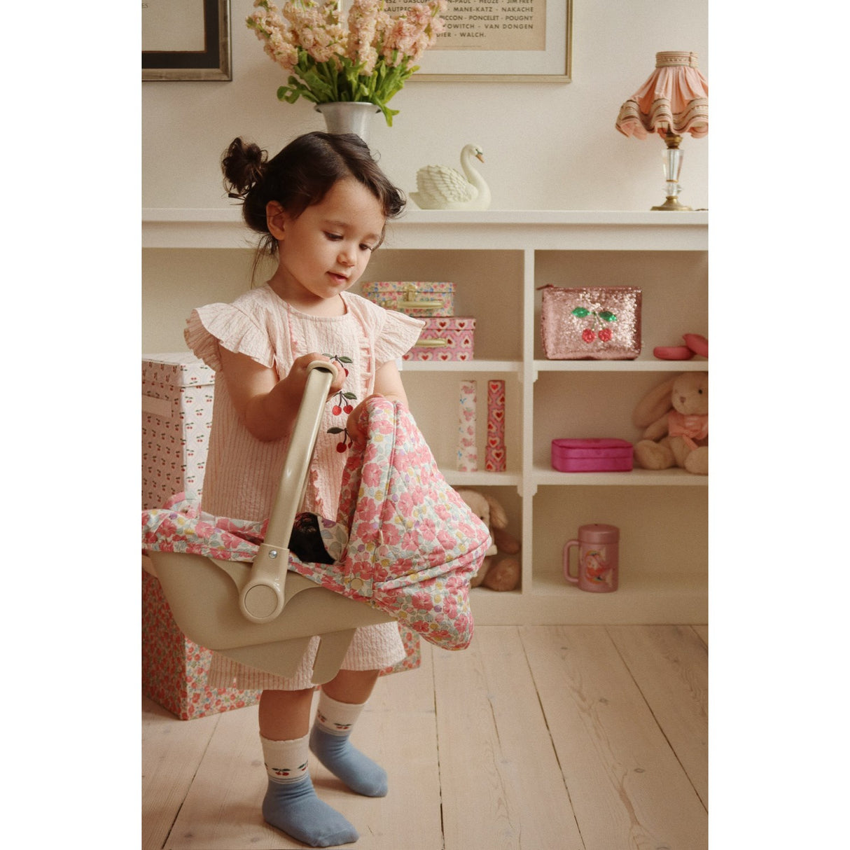 Konges Sløjd Rose Anglaise Dukke Bil Sete