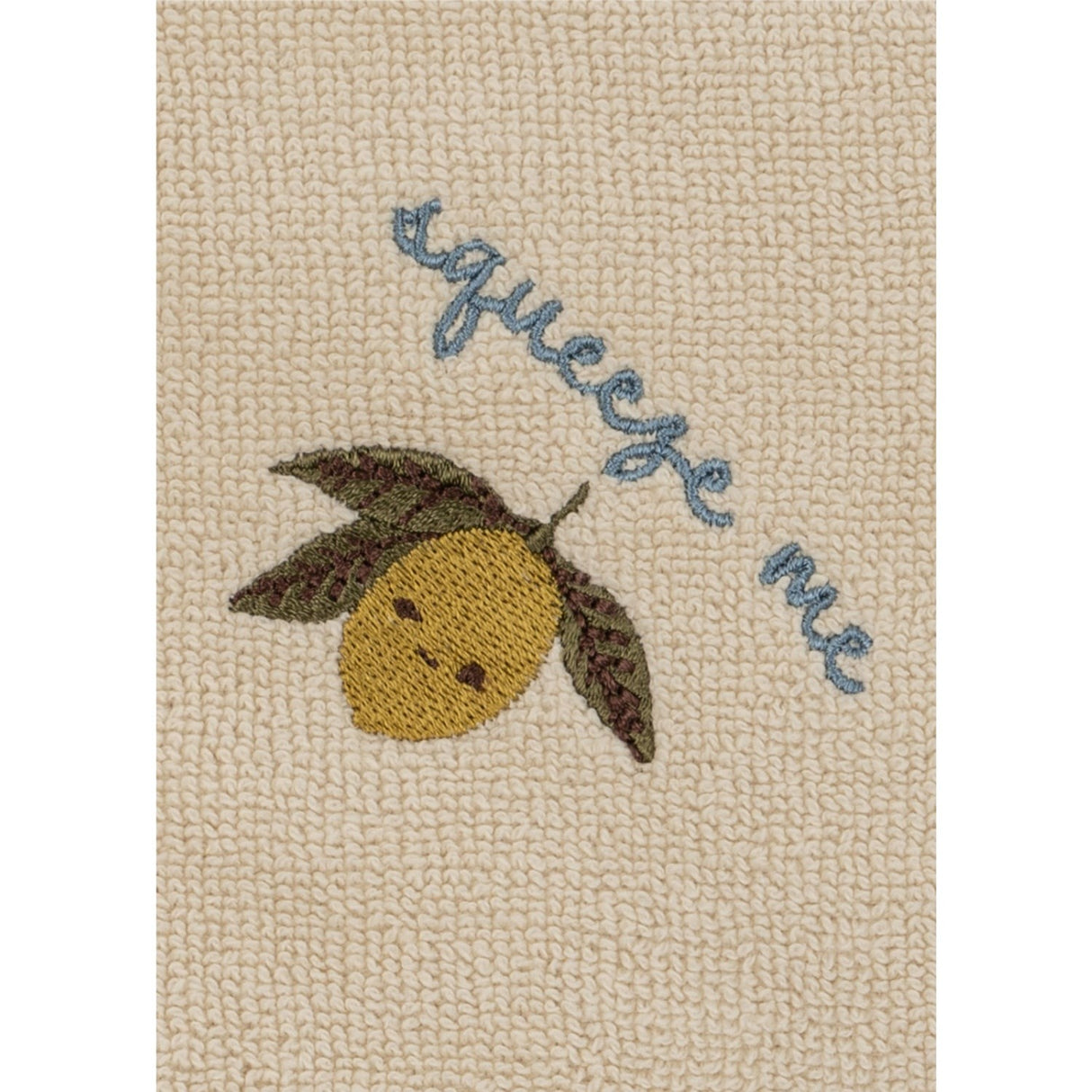 Konges Sløjd Lemon Terry Håndkle Embroidery Gots
