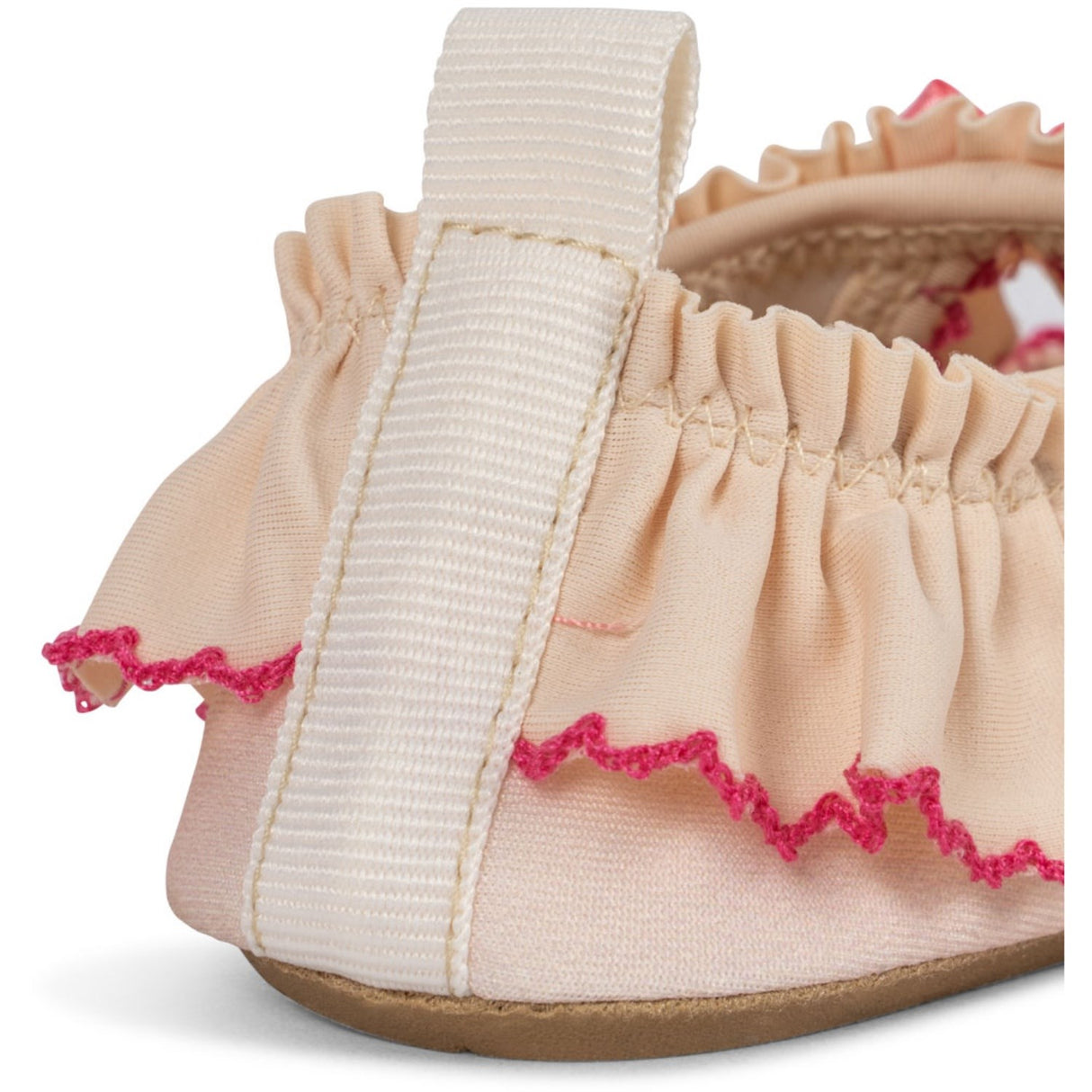 Konges Sløjd Soft Pink Kitty Frill Badesko