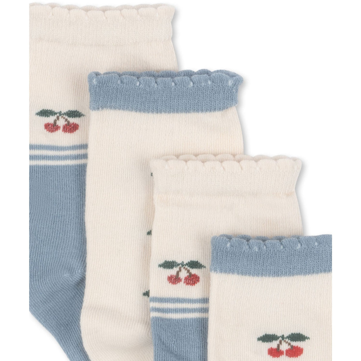 Konges Sløjd Cherry Mix 2 Pack Cherry Strømper