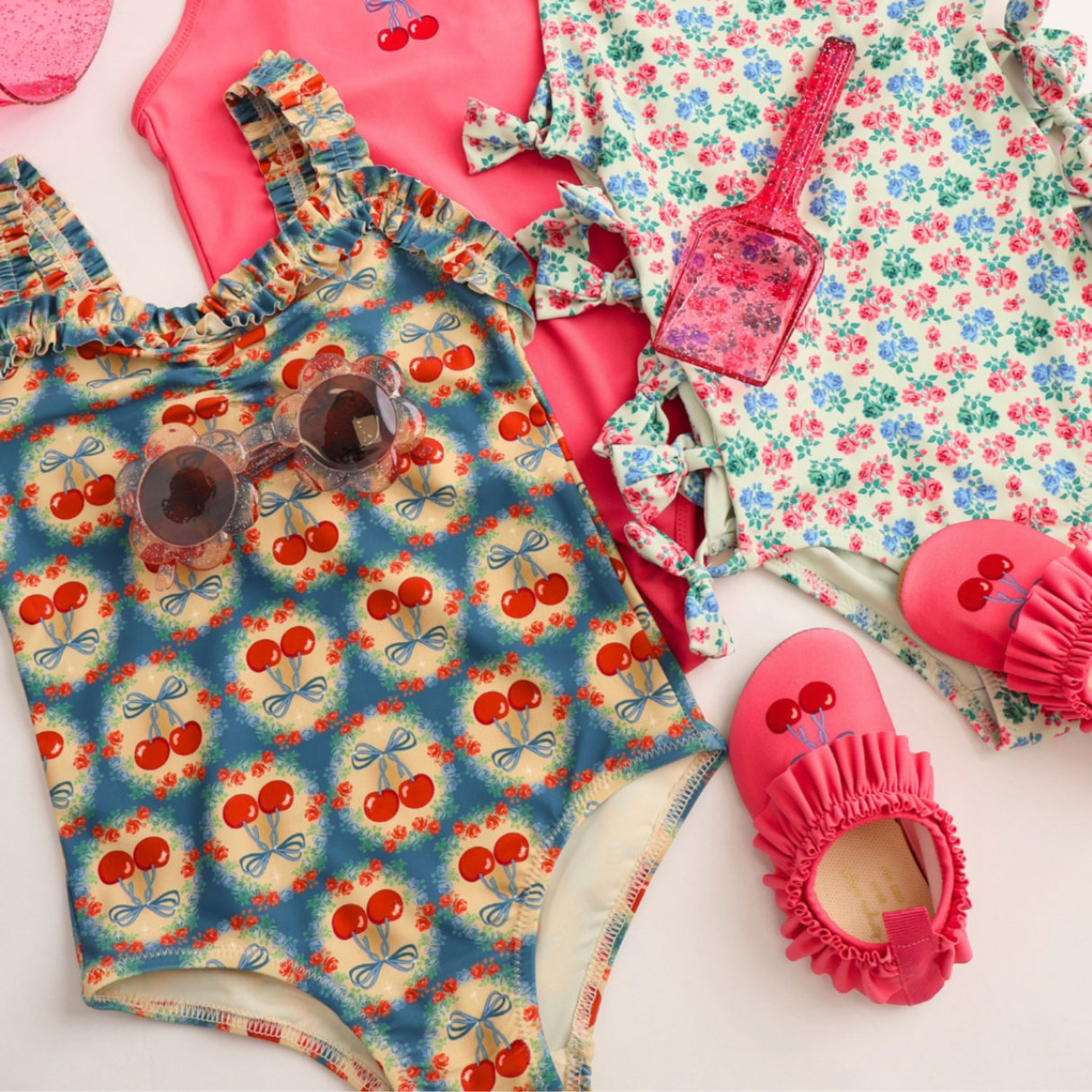 Konges Sløjd Cherry Bue Blue Maya Badedrakt Grs