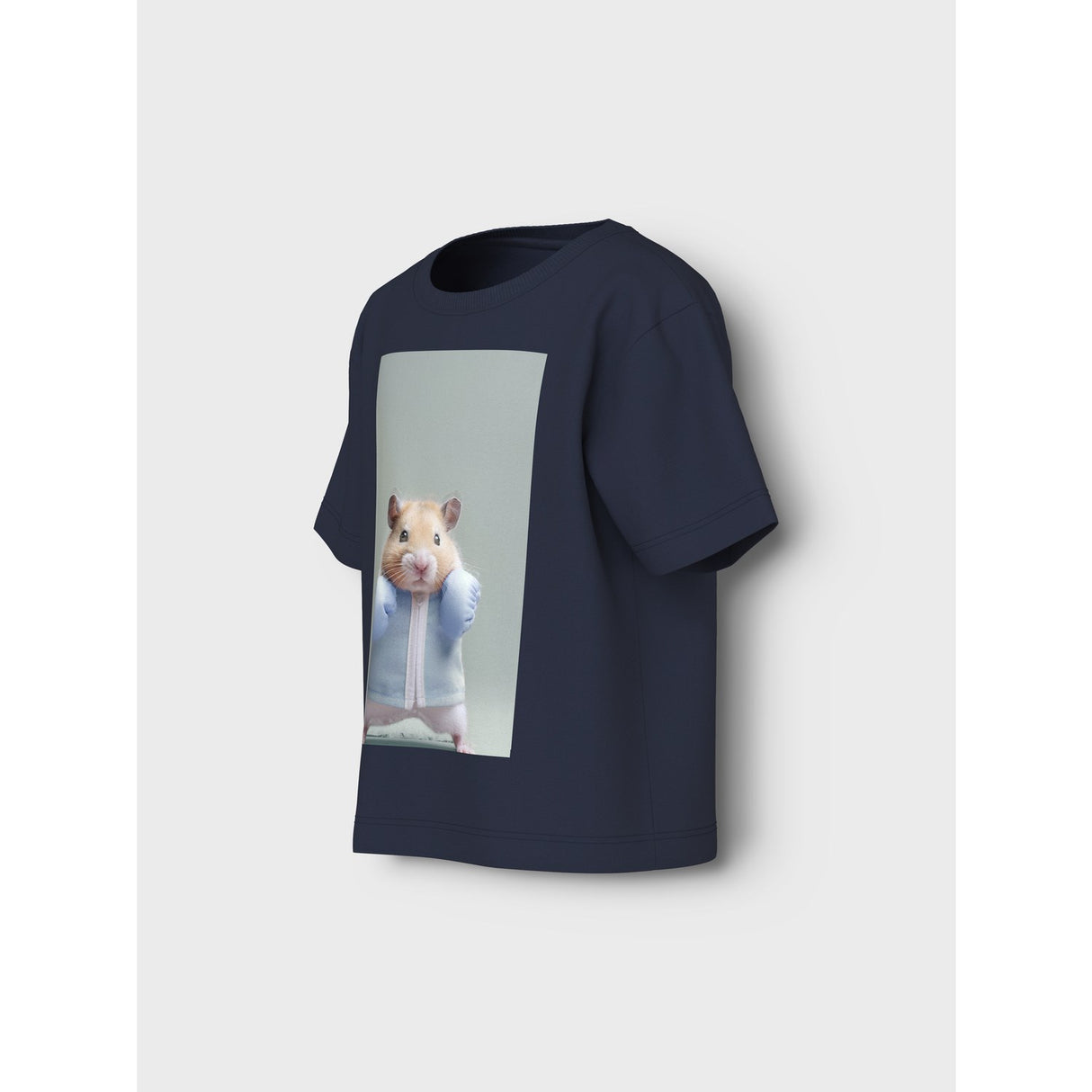 Name It Navy Blazer Boxing Hamster Nmmvoto Ss Nreg Topp