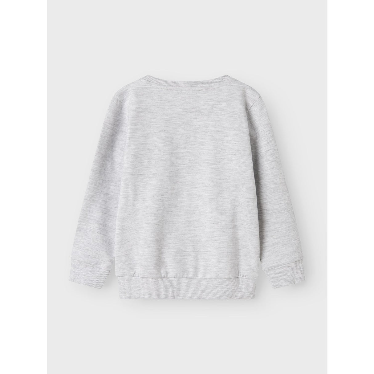 Name It Light Grey Melange Nmmkamden Ls Sweat Unb